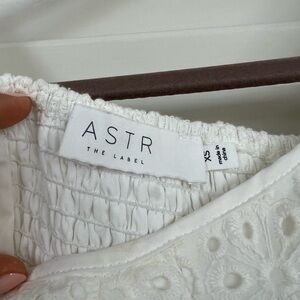 White ASTR the Label dress